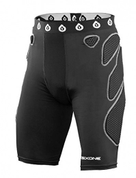 SixSixOne Mountain Bike Short SixSixOne Protektorenunterhose EXO Functional Shorts Black black Size:S