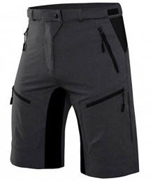 Wespornow Mountain-Bike-MTB-Shorts for Men (Darkgrey, L 32-34")