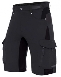 XKTTAC Clothing XKTTAC Men's-Mountain-Bike-Shorts MTB Shorts with 6 Pockets (Black, 3X-Large)