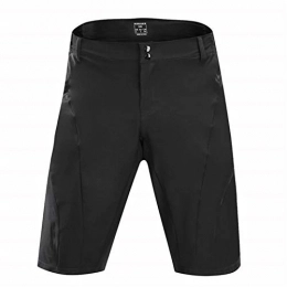 XUJINGJIE Men's Cycling Shorts Breathable Wear-Resistant MTB Mountain Bike Shorts Outdoor Sports Lightweight Baggy Bicycle Shorts,B,XL