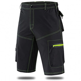 YLJXXY Clothing YLJXXY Men Mountain Cycling Shorts Multi-Pocket Multifunctional Casual Bike Shorts