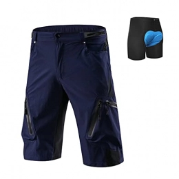 YLJXXY Clothing YLJXXY Men's Mountain Bike Shorts 3D Padded MTB Shorts Baggy Cycling Shorts(2 pieces)