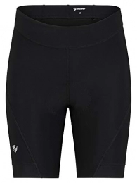 Ziener Clothing Ziener Men's Cycling Tights / Cycling Shorts - Mountain Bike / Road Bike - Breathable | Quick Drying | Padded | Gel | Nelix X-Gel, Mens, 219231, Black, 56 (EU)