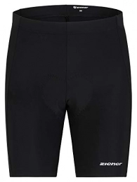 Ziener Clothing Ziener Men's Cycling Tights / Cycling Shorts - Mountain Bike / Road Bike - Breathable | Quick-Drying | Padded | Nuck X-Function, Mens, 219230, Black, 54 (EU)
