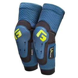 G-Form Clothing G-Form E-Line Elbow Pads Guards for Bmx Mtb Dh Downhill Cycling Skateboard - Storm Blue (XL)