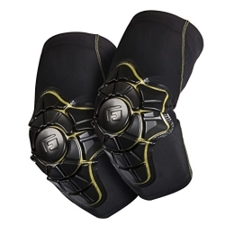 G-Form Clothing G-Form Pro-X Elbow Pads for Mountain Bike, Skate-Board, Snowboard, Cycling, BMX, E-bikes. Providing High Impact Protection and Enhanced Flexibility - Black and Yellow - Small