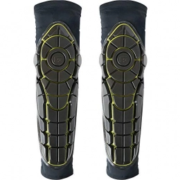 Gform Protective Clothing G-Form Unisex's Pro-X Knee-Shin Guards-Black / Yellow, Medium, M