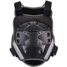 HBRT Protective Clothing HBRT Kids Body Armor, Children Chest Back Spine Protector Vest Cycling Riding Skateboarding Protective Gear Reflective for 5-16 Years