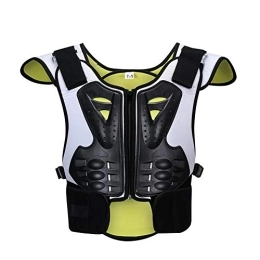 HFJLL Clothing HFJLL Outdoor Sports Vest Back Chest Protection Sports Protection Armor Night Reflective, M