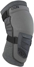 IXS Clothing IXS Unisex_Adult Trigger Knee Guard MTB / BMX Pads, Gray, S