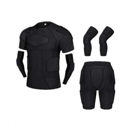 Jinzsnk Clothing Jinzsnk Body Protector Armor Vest Protective Gear For Clothing Suit - Adult Football Basketball Knee Pads Elbow Sports Fighting Protective Gear Riding Shatter-resistant Clothing Armor Clothing Suit