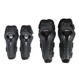 LNLW Protective Clothing LNLW Adult Knee Shin Guard Dirt Body Armor Pads Motocross Cycling Protector Armors Set for Skating Skiing Riding-4pcs (Size : One set)