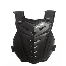 SULAITE Protective Clothing Motorcycle Armor Vest Chest Guard Motocross Jacket Bicycle Chest Protection Outdoor Sports Breathable Protective Chest and Back Protector for Mountain Bike Skateboard Skating Protection (Black)