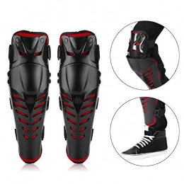 Seacanl Clothing Mountain Bike Knee Pads, Wear Resistance Dirt Bike Riding Gear PE Plastic Shell Stylish One Pair for Hiking for Racing for Climbing