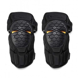 MxZas Protective Clothing MxZas Knee Pads Non-slip Outdoor Sports Motorcycle Knee Pad Motocross Summer Breathable Protective Gears (Color : Black, Size : One size)
