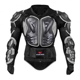 San Qing Clothing San Qing Bmx Body Armor Wosawe Motocross Protective Jacket Mountain Bike Outdoor Protection Long Sleeve Armor Jacket, Black M L XL 2XL 3XL, Black, L
