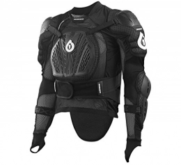 SixSixOne Rage Pressure Suit's Protective Jacket, Unisex, Protektorenjacke Rage Pressure Suit, Black, XX-Large