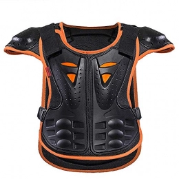 TTBF Clothing TTBF Kids Childrens Body Armor Motorbike Motorcyle Protective Protection Jacket CE Approved Mountain Cycling Sleeveless Suitable for Outdoor