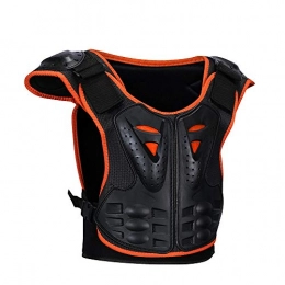 XuZeLii Protective Clothing XuZeLii Chest Back Protector Children's Skating Back Protector Night Reflective Armor Children Riding Armor Clothing (Size : L)