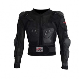 XuZeLii Clothing XuZeLii Chest Back Protector Cycling Off-road Anti-fall Sunscreen Wear-resistant Riding Armor Clothing (Color : Black, Size : L)