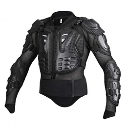 Yuanu Protective Clothing Yuanu Motorcycle Protective Gear Mountain Cycling Skating Snowboarding Spine Body Armour Motorbike Full Body Armor with Chest and Back Protection Black M