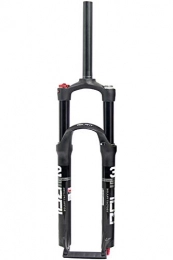 GOEXM Ersatzteiles 27, 5 Zoll MTB Fahrradgabel Dual Air Red Fahrrad Vorderradaufhängung Gerades Rohr für Fahrradzubehör