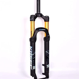 AWJ Ersatzteiles AWJ 26 Zoll Fahrrad Vordergabel MTB Luftfedergabel für Mountainbike Scheibenbremse Schultersteuerung 1-1 / 8"Reise 120mm