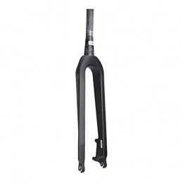 Fork Ersatzteiles Carbon-Faser-Mountain Bike Gabel Konische Rigid Vorderradgabeln Fahrrad MTB Teile 26 / 27, 5 / 29-Zoll-Zubehör (Color : Glossy, Size : 29inch)