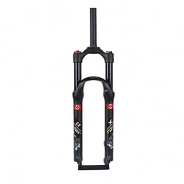 SJHFG Mountainbike Gabeln Federgabel, Luftdruck-Stoßdämpfergabel Scheibenbremse 1-1 / 8”MTB Vorderradgabeln (Color : Black, Size : 26inch)