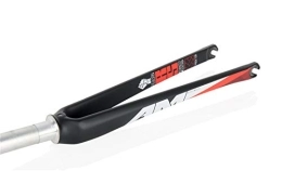 ZSR-haohai Ersatzteiles Legierung Tube Carbon Blade Gabel 700C Rennrad Kohlefaser Gabeln / Carbon Rennrad Gabeln 28, 6 mm tote Fliegen 1-1 / 8 (Color : 700C black red)
