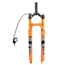 LSRRYD Ersatzteiles LSRRYD Mountain Bike 26 / 27.5 / 29 Luftdruck Federgabel 1-1 / 8 MTB Federgabels 100mm Federweg Dämpfung HL / RL Erwachsene Gabeln Scheibenbremse QR 9mm 1750g (Color : Orange RL, Size : 29'')