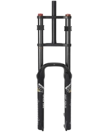 LUXXA Mountainbike-Gabel mit einstellbarem Dämpfungssystem geeignet für Mountainbike/XC/ATV,Noir