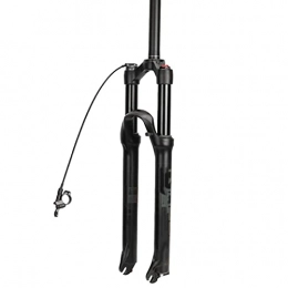 N&I Ersatzteiles N&I Mountain Bicycle Suspension Forks 26 / 27.5 / 29 Inch MTB Bike Front Fork with Damping Adjust Air Pressure Straight Tube 100Mm Travel 28.6Mm