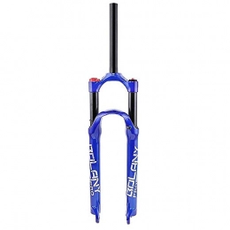 Pkfinrd Ersatzteiles Pkfinrd Suspension Mountain Bike Gabel, 26 Zoll 1-1 / 8" Leichtbau-Aluminiumlegierung geraden Schlauch MTB Schulter Geberweg 120mm, Grün-26inch (Color : Blue, Size : 26inch)