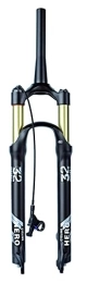 QDY Mountainbike Gabeln QDY -Mountainbike MTB Luftfedergabel, 26 / 27.5 / 29 Zoll, Federweg 140mm Zugstufeneinstellung 1-1 / 8" Straight / Tapered Tube QR 9mm Manual / Remote Lockout, Tapered Remote, 26 inch