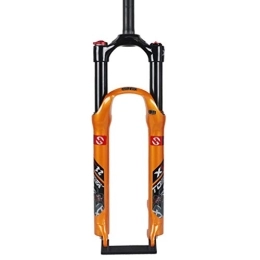 QHY Ersatzteiles QHY 26 27.5 29 Zoll Fahrrad Federgabel Mountainbike Luftgabel Suspension Schulterkontrolle Aluminiumlegierung Federweg 120mm 1-1 / 8 HL (Color : Orange, Size : 29inch)
