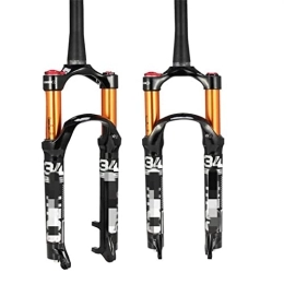SHENYI Ersatzteiles SHENYI Mountainbike Gabel 26 / 27, 5 / 29 Zoll Magnesiumlegierung Luftgabel Stoßdämpfer Doppelschulter MTB Gabel Fahrradzubehör (Color : Tapered 27.5 inch)