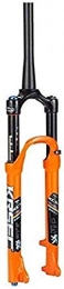 XIUYU Mountainbike Gabeln Suspension Bike Gabeln, 27.5 Mountainbike Federgabel 1-1 / 8 '' Magnesiumlegierung Luftdämpfer, orange-26inch XIUYU (Color : Orange, Size : 29inch)