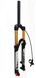 XLYYHZ Ersatzteiles XLYYHZ 26 27.5 29 Inch Mountain Bike MTB Suspension Air Fork, 120mm Travel Rebound Adjust Bicycle Front Forks for 1.5-2.45" Tire (Color : Straight-Remote Lock Out, Size : 27.5 inch)