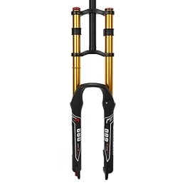 Yofsza Mountainbike Gabeln Yofsza MTB Bicycle Suspension Fork 26 27.5 29 Inch DH Mountain Bike Front Fork Disc Brake QR Downhill Fork Suspension Travel 135 mm Air Pressure Straight 1-1 / 8 Inch Tensile Setting 2400 g