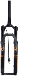 ZECHAO Mountainbike Gabeln ZECHAO 27, 5 "29in Bike Air Suspension Gabel, 1-1 / 2" MTB Stoßdämpfer 120mm Reisen bis ACH Achse 15mm Scheibenbremsgabel RL mit Dämpfungseinstellung Fahrrad Federgabel (Color : Black, Size : 27.5