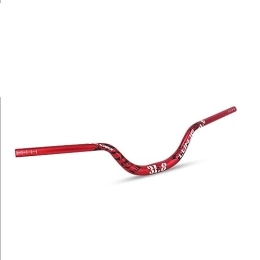 QFWRYBHD Ersatzteiles 31, 8mm BXM Fahrrad Lenker Rennrad Lenker 720mm / 780mm AluminiumlegierungMTB Lenker Fahrrad Riser Bars Extra Lange Fahrrad Lenker (Color : Red, Size : 720mm)
