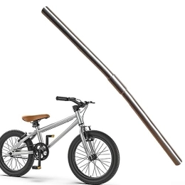 DAZZLEEX Mountainbike-Lenker aus Aluminiumlegierung, zusammenklappbar, gerade, für MTB, zusammenklappbar, Rennräder, mattiert, 25,4 x 530 mm