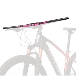 DFNBVDRR Ersatzteiles DFNBVDRR Mountainbike-Lenker 31.8mm Carbon MTB Flacher Lenker 580 / 600 / 620 / 640 / 660 / 680 / 700 / 720 / 740 / 760mm Extra Langer Lenker (Color : Pink, Size : 580mm)