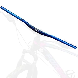 DFNBVDRR Mountainbike-Lenker DFNBVDRR Mountainbike Riser Lenker 31.8mm 780mm / 800mm Extra Langer Lenker Aluminiumlegierung Downhill-Lenker Rise 33, 5 Mm Schwalbenform XC / DH / AM / FR Fahrradlenker (Color : Blue, Size : 780mm)