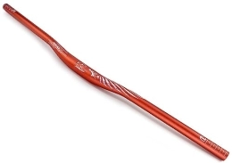 FukkeR Ersatzteiles Extralanger 780mm Riser Fahrrad Lenker 31.8mm Ergonomischer Aluminium Leichter Lenkerstange MTB Bars Rise 45mm für Rennrad Downhill DH XC AM (Color : Red, Size : 780mm)