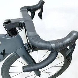 LENSHAO Mountainbike-Lenker LENSHAO Stabiler Mountainbike-Lenker aus Karbonfaser, 28, 6 mm / 31, 8 mm, integrierte Fahrradlenker mit Computerhalterung (Farbe: 420 x 100 mm)