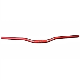 FukkeR Ersatzteiles MTB Riser Bars Rise 30mm für BMX DH XC AM FR 31.8mm Leichter Aluminiumlegierung Mountainbike Lenker Fahrradlenker 620 / 640 / 660 / 680 / 700 / 720 / 740 / 760 / 780mm (Color : Red, Size : 720mm)