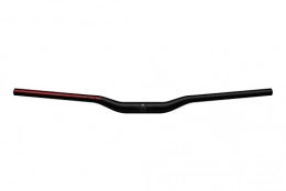 Spank Mountainbike-Lenker Spank Spoon 35 mm, Rise 25 mm Kleiderbügel für Erwachsene, Unisex, Schwarz / Rot, 800 mm