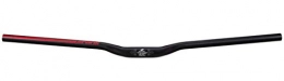 Spank Mountainbike-Lenker Spank Spoon 800, Rise 20 mm Kleiderbügel für Erwachsene, Unisex, Schwarz / Rot, 800 mm